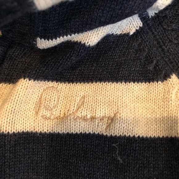 Children’s Burberry Striped Sweater Sz 3 - Picture 2 of 5